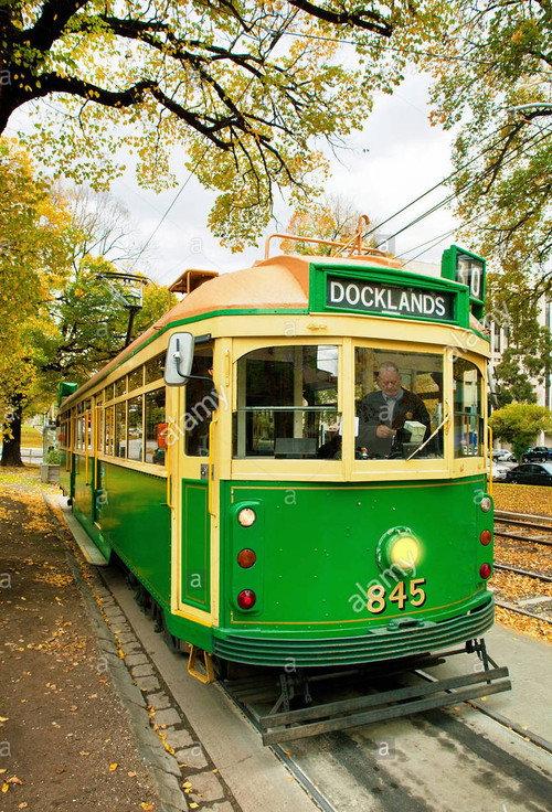 Melbourne Trams backdrop