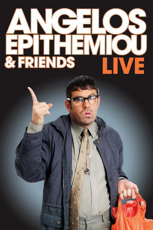 Angelos Epithemiou and Friends backdrop