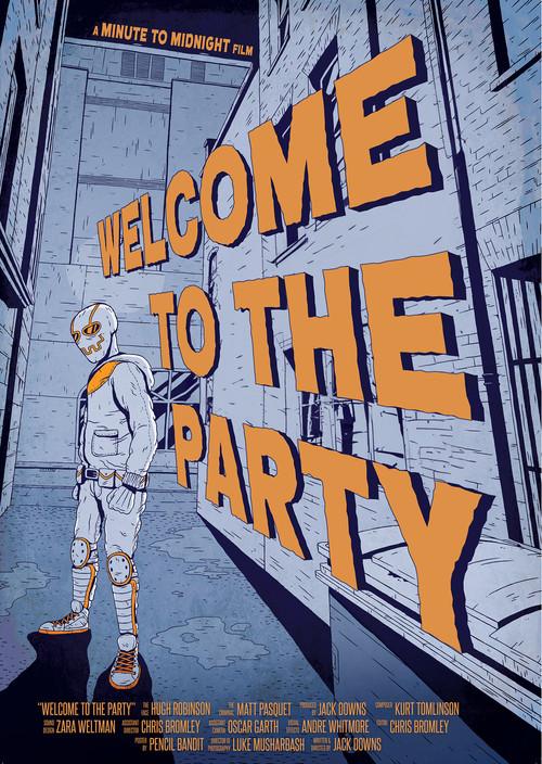 Welcome to the Party backdrop