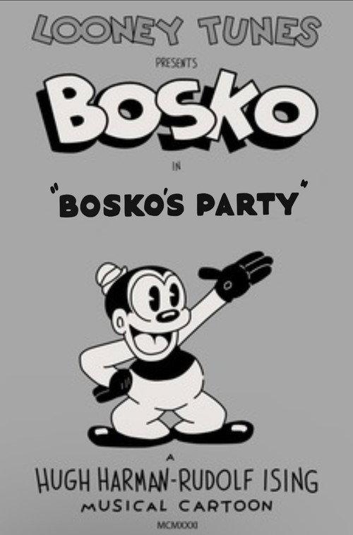 Bosko's Party backdrop