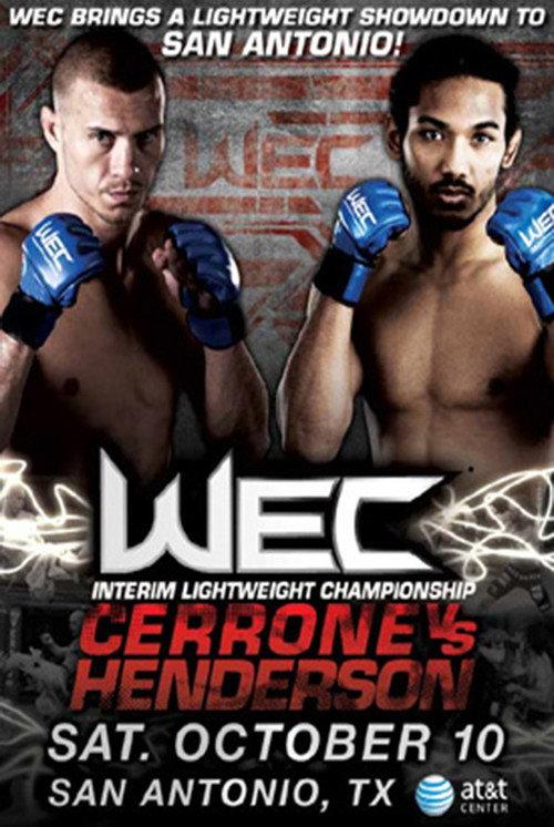 WEC 43: Cerrone vs. Henderson backdrop