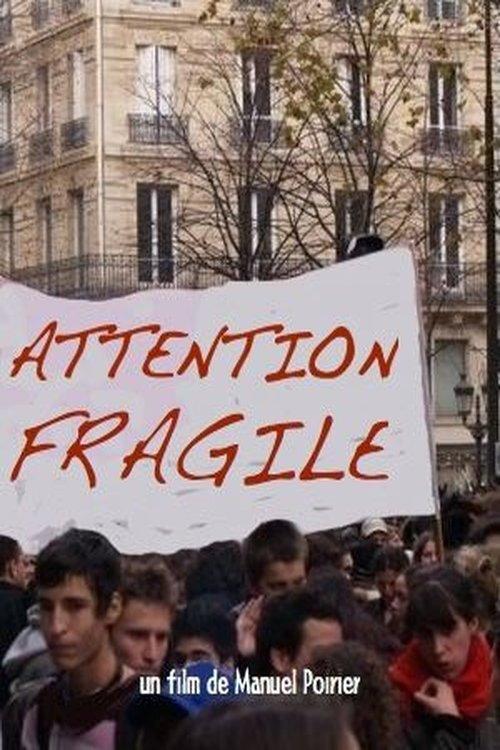 Attention fragile backdrop
