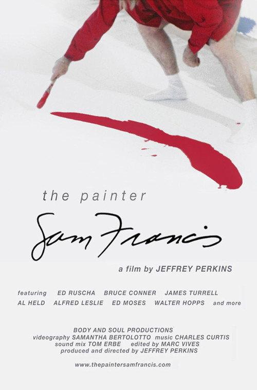 The Painter Sam Francis backdrop