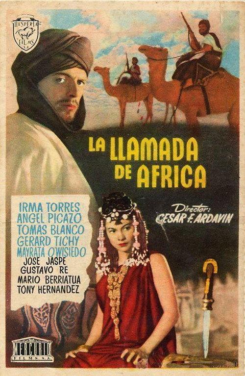 La llamada de África backdrop