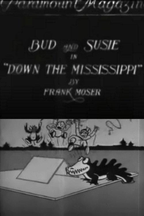 Bud and Susie in Down the Mississippi backdrop