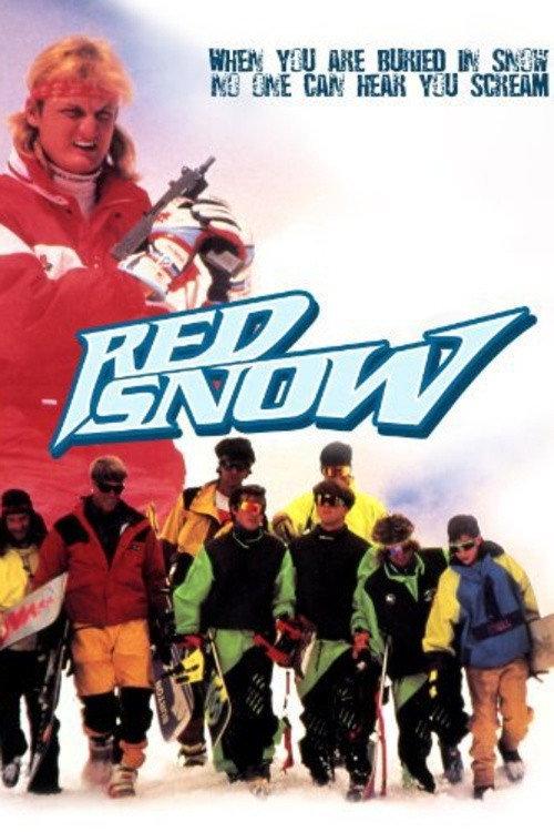 Red Snow backdrop