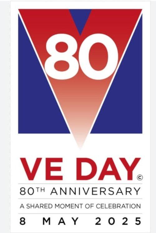 VE Day 80 backdrop