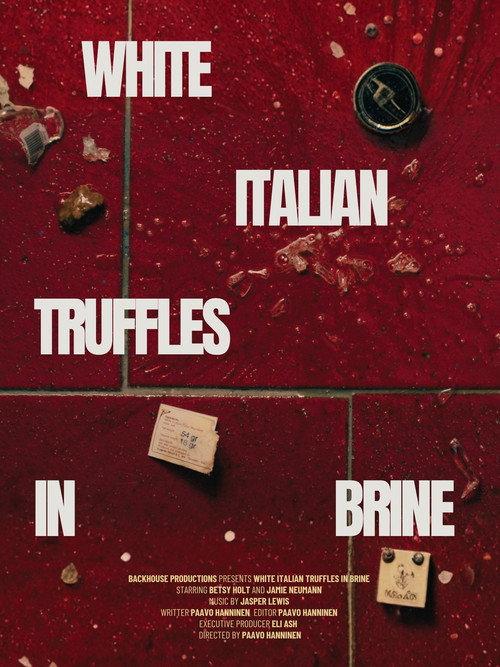 White Italian Truffles in Brine backdrop