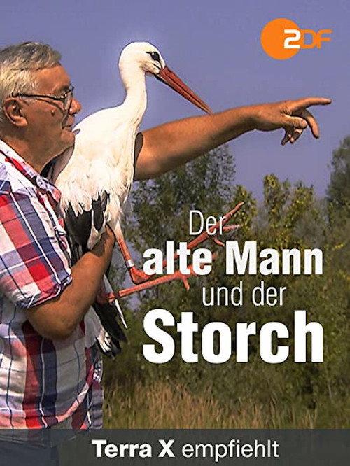 Der alte Mann und der Storch backdrop