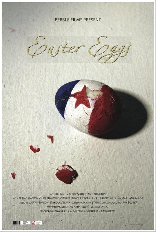 Easter Eggs backdrop