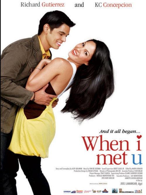 When I Met U backdrop