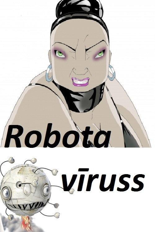 Robot Virus backdrop