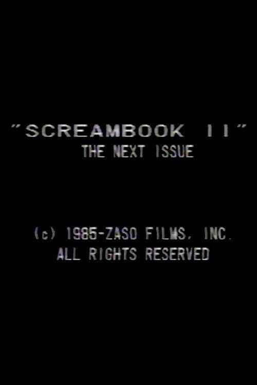 Screambook II backdrop