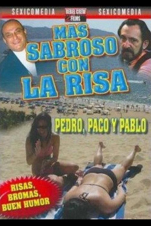 Más sabroso con la risa backdrop