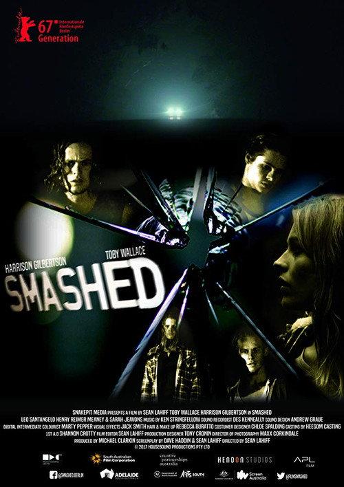 Smashed backdrop