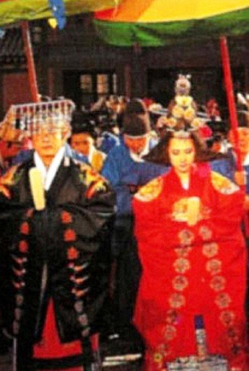 The King of Chudong Palace backdrop