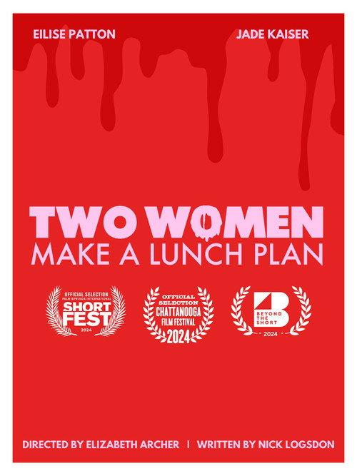 Two Women Make a Lunch Plan backdrop