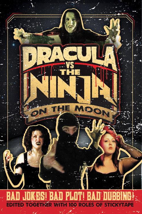 Dracula vs the Ninja on the Moon backdrop