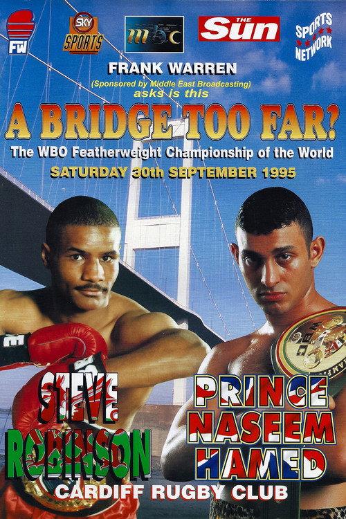 Steve Robinson vs. Naseem Hamed backdrop