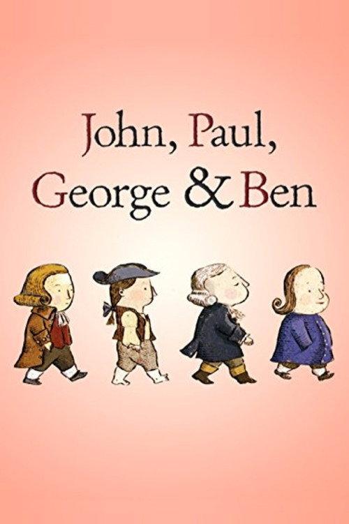 John, Paul, George and Ben backdrop