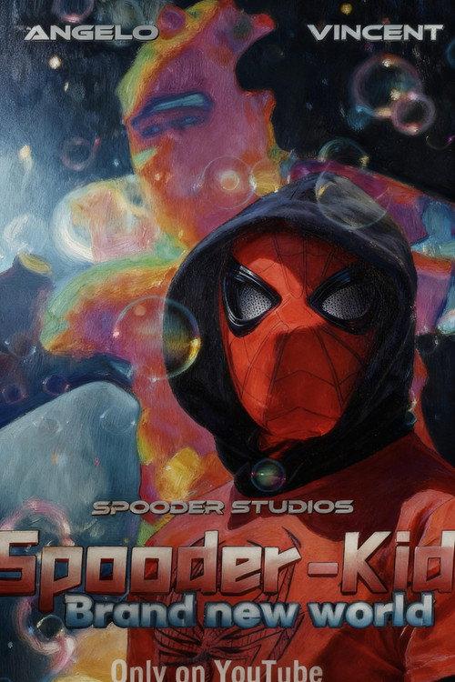 Spooder-Kid Brand New World backdrop