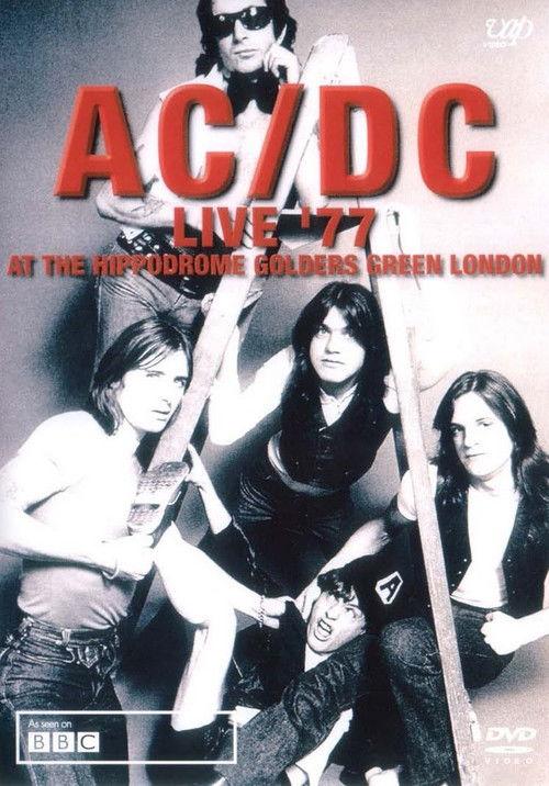 AC/DC Live '77 backdrop