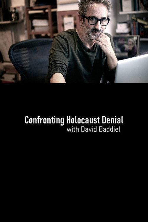 Confronting Holocaust Denial With David Baddiel backdrop