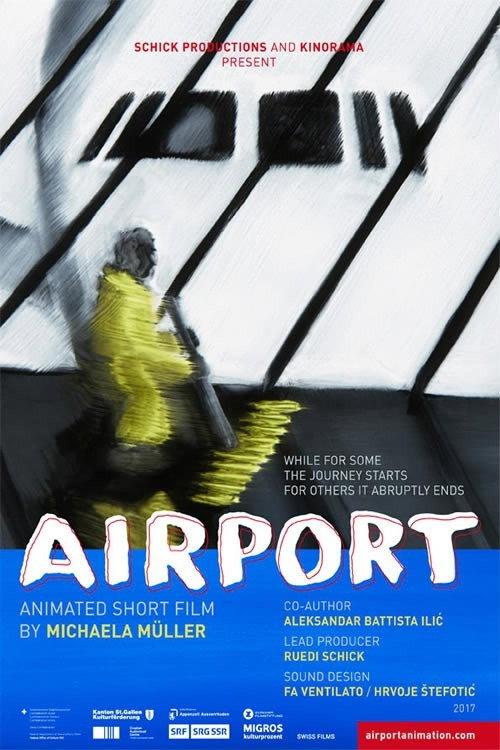 Airport backdrop