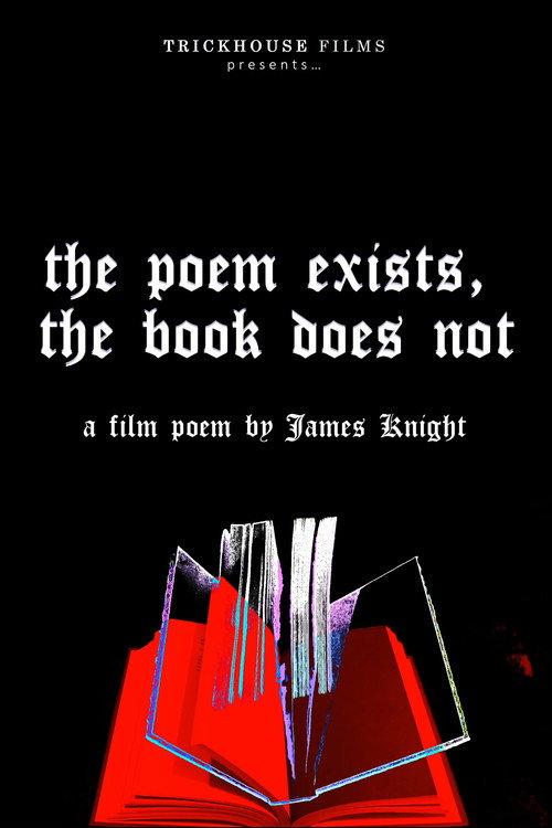 the poem exists, the book does not backdrop