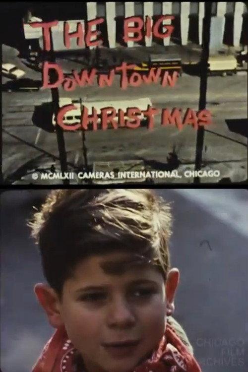 The Big Downtown Christmas backdrop