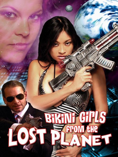 Bikini Girls from the Lost Planet backdrop