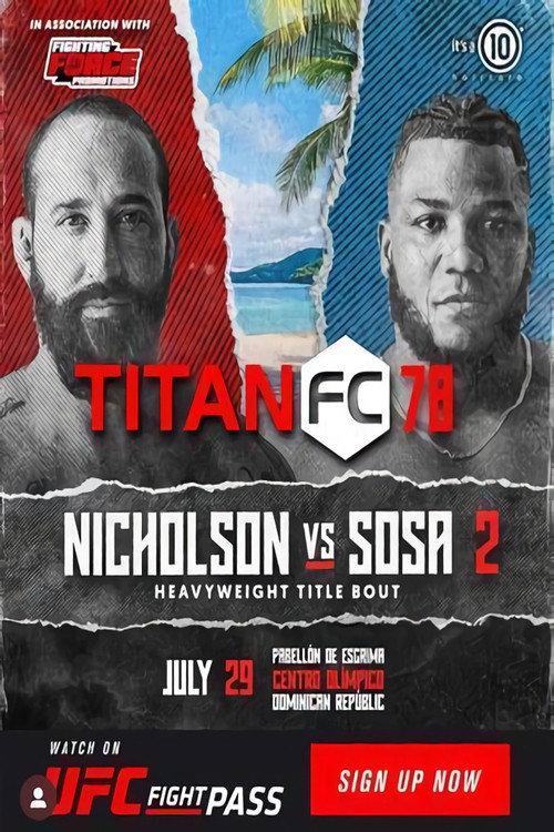 Titan FC 78 backdrop
