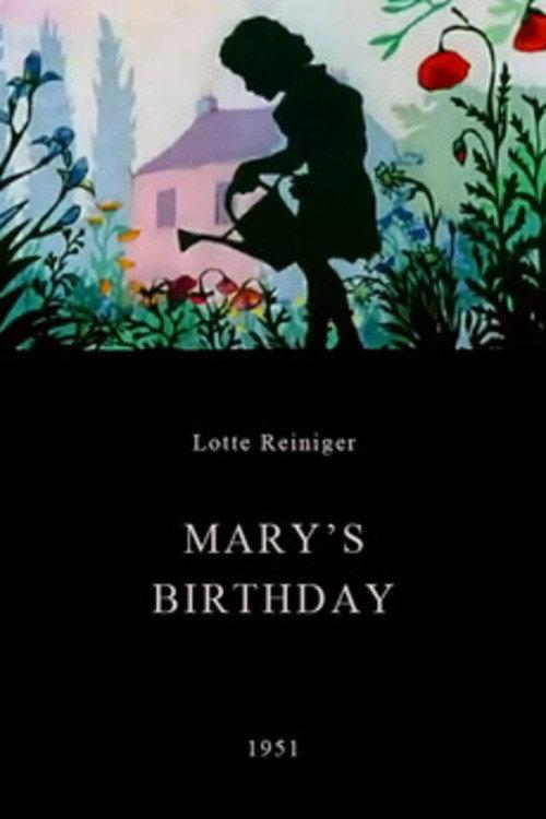 Mary's Birthday backdrop