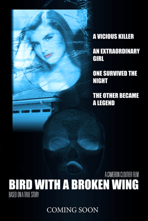 Bird with a broken wing backdrop