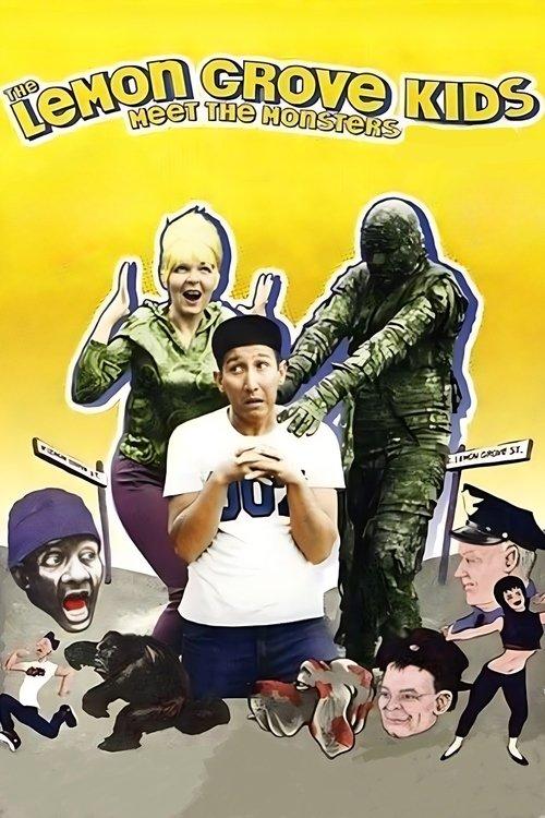 The Lemon Grove Kids Meet the Monsters backdrop