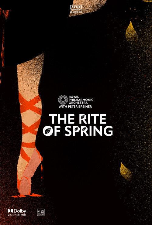 Igor Stravinsky's The Rite of Spring performed by The Royal Philharmonic Orchestra backdrop
