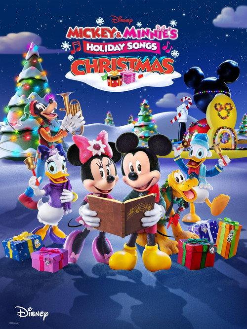 Mickey and Minnie's Holiday Songs: Christmas backdrop