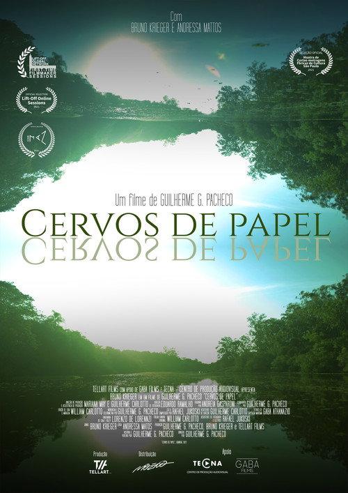 Cervos de Papel backdrop