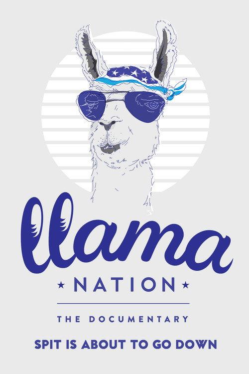 Llama Nation backdrop