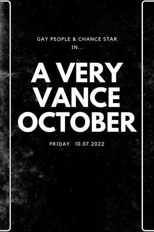A Very Vance October backdrop