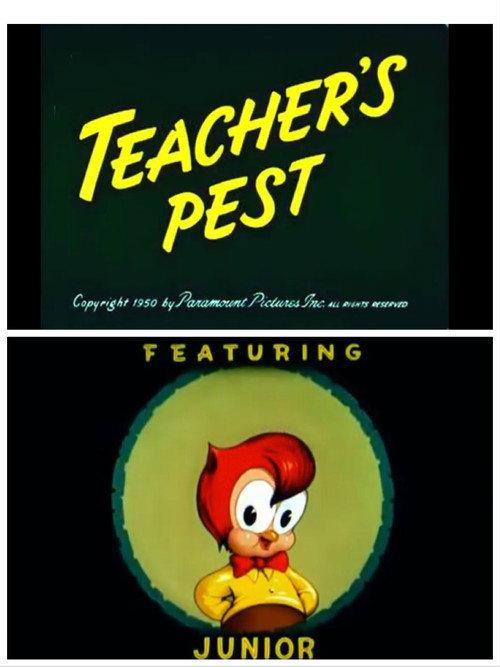 Teacher's Pest backdrop