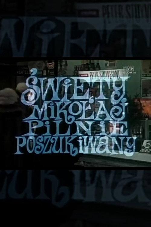 Święty Mikołaj pilnie poszukiwany backdrop