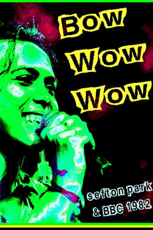 Bow Wow Wow: Live Sefton Park 07/09/82 backdrop