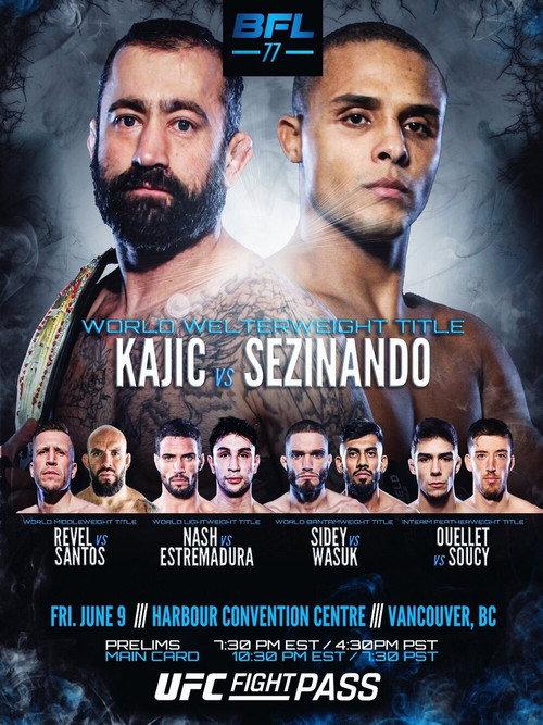 BFL 77: Kajic vs. Sezinando backdrop