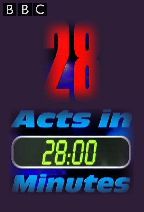 28 Acts in 28 Minutes backdrop