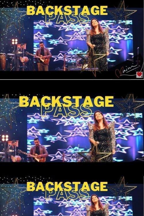 Back Stage Pass backdrop