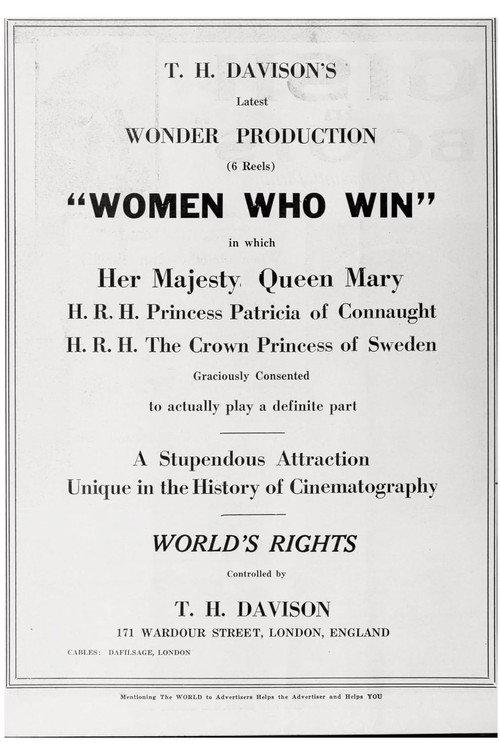 Women Who Win backdrop