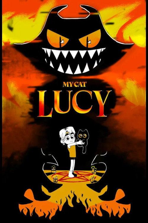 My Cat Lucy backdrop
