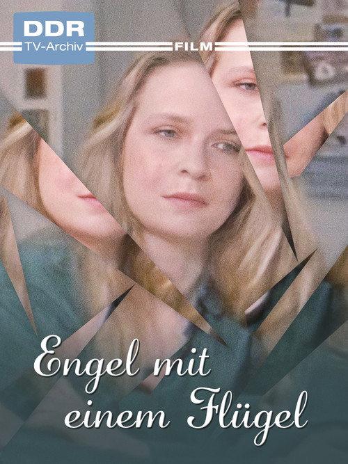 Engel mit einem Flügel backdrop