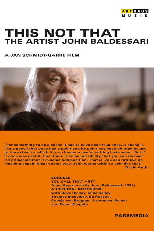 This Not That: The Artist John Baldessari backdrop